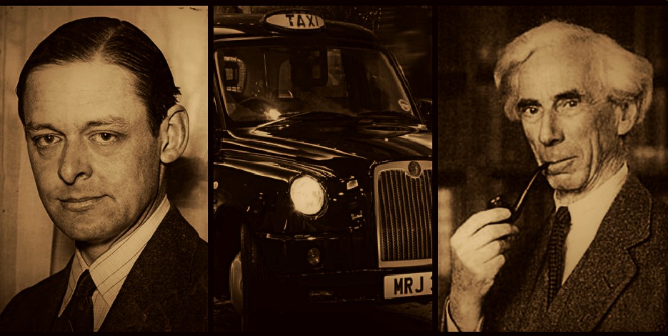 تی‌اس الیوت، برتراند راسل و راننده تاکسیِ&nbsp;کنجکاو